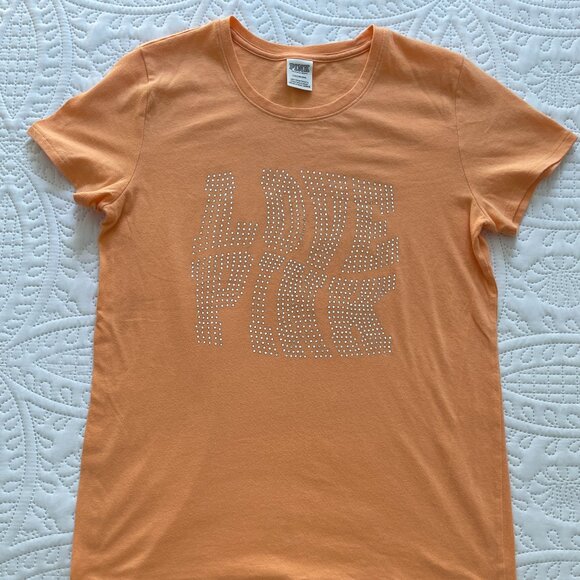 Victoria Secret Pink T- Shirt L - Picture 5 of 11